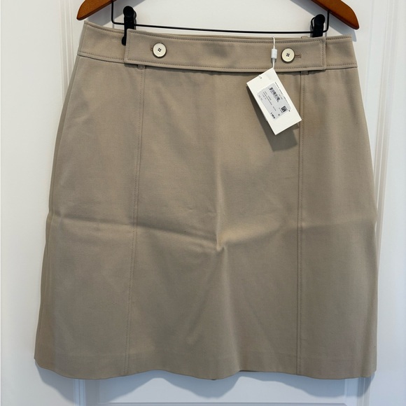 Boss Tan A-line Knee-length Skirt for Work